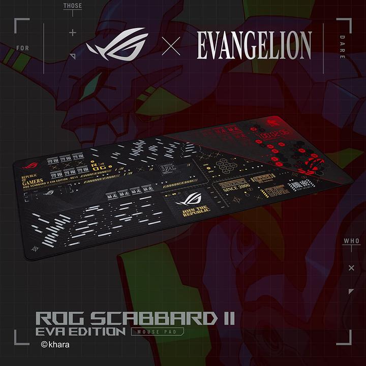 Actual product image ASUS ROG Scabbard II EVA Edition NC14 (XXL)
