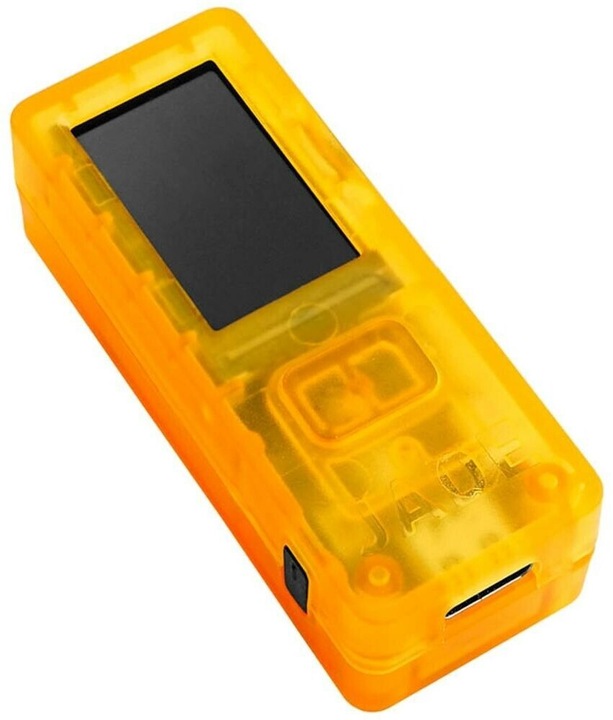 Blockstream Jade - Transparent Orange (Bitcoin)