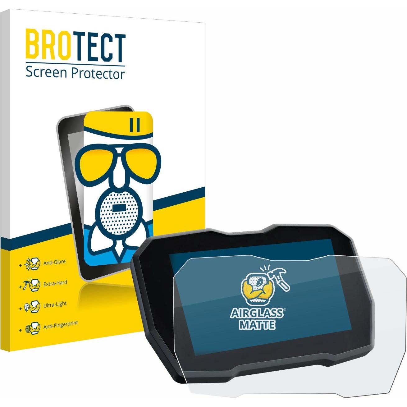 BROTECT, Fahrzeug Navigation Zubehör, Schutzglas Schutzfolie Displayschutz Display Schutz Glas Folie matt