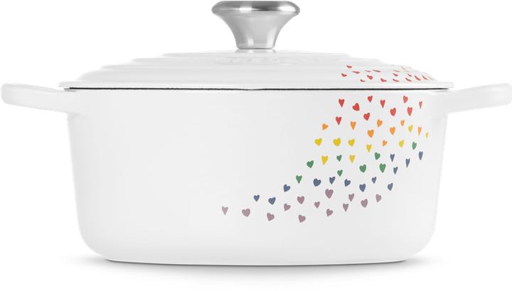 Immagine prodotto Le Creuset Tostapane rotondo Signature, 24 cm, Loving (24 cm, Pirofila + casseruola, Ghisa, Smalto)