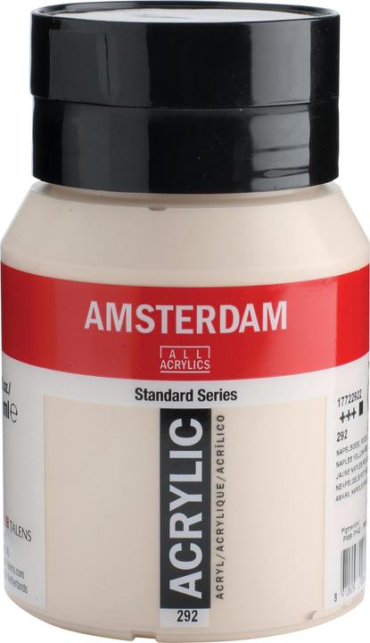 Talens Acrylic paint Amsterdam 500ml (Naples yellow red, 500 ml)
