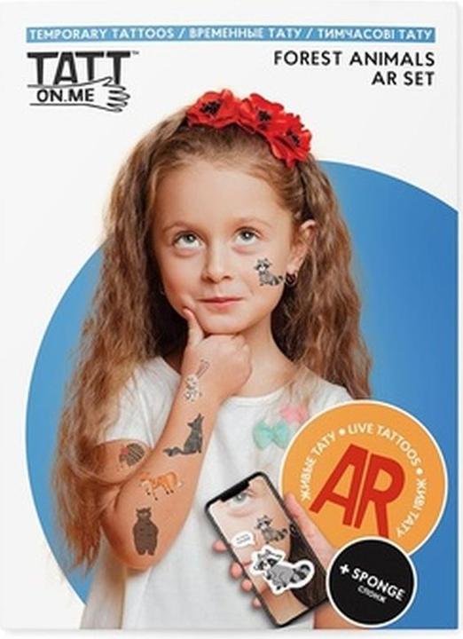 Immagine prodotto TATTon.me Tatuaggi - AR Animali della foresta