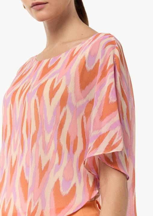 Produktbild Comma Bluse Bluse mit asymmetrischem Chiffon-Overlay (44)