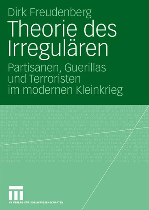 Produktbild Theorie des Irregulären (Dirk Freudenberg, 2007)