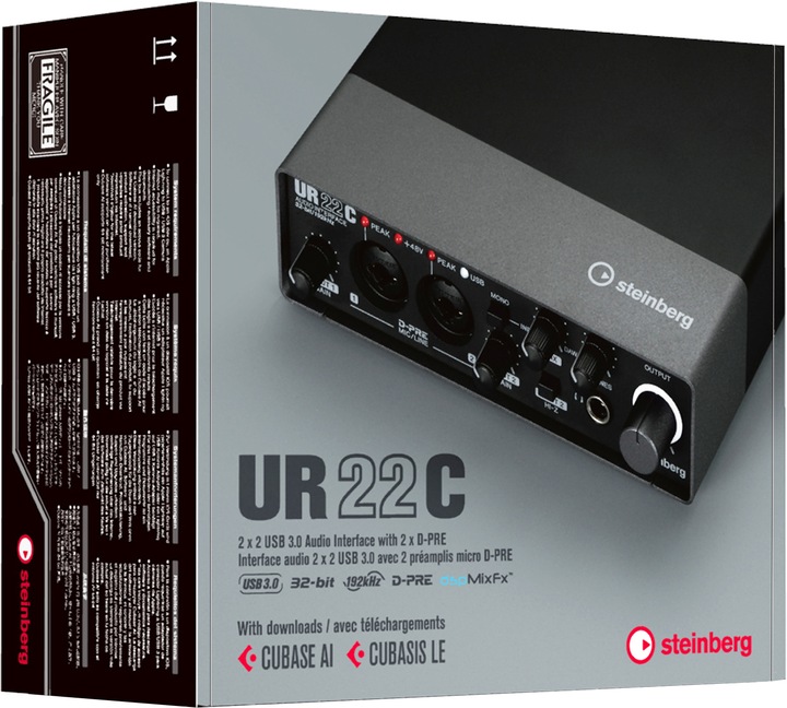 Actual product image Steinberg UR22C (USB)