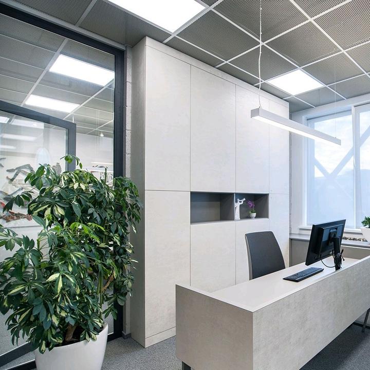 Produktbild V-TAC VT6436 LED Panel 36W 595x595mm Hintergrundbeleuchtung 120lmW 6400K 8PCSSET (4320 lm)