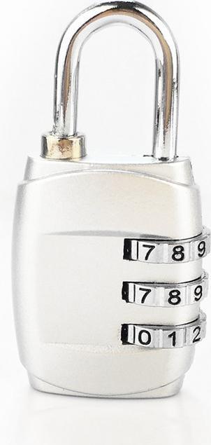 Image du produit Werkstein Serrure à combinaison à 3 chiffres pour valises - Lot de 5