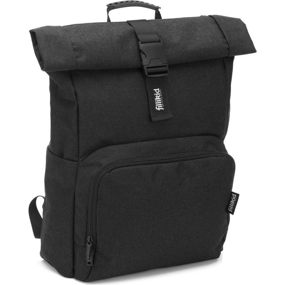 Fillikid Wickeltaschen & Wickelrucksäcke Wickelrucksack Tokio im Rolltopstil inkl.