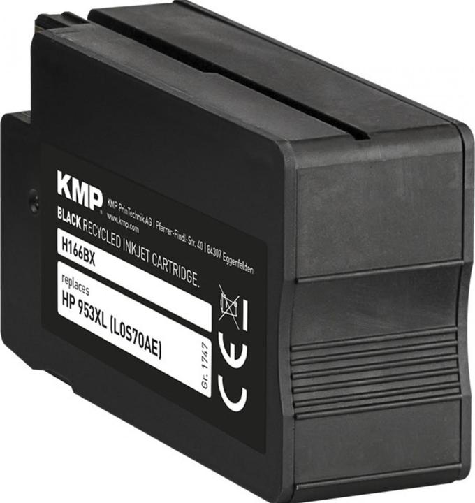 Actual product image KMP H166BX Ink Cartridge Compatible with HP L0S70AE (FC)