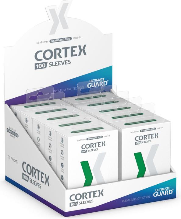 Actual product image Ultimate Guard Cortex Sleeves Standardgrösse Grün (100)