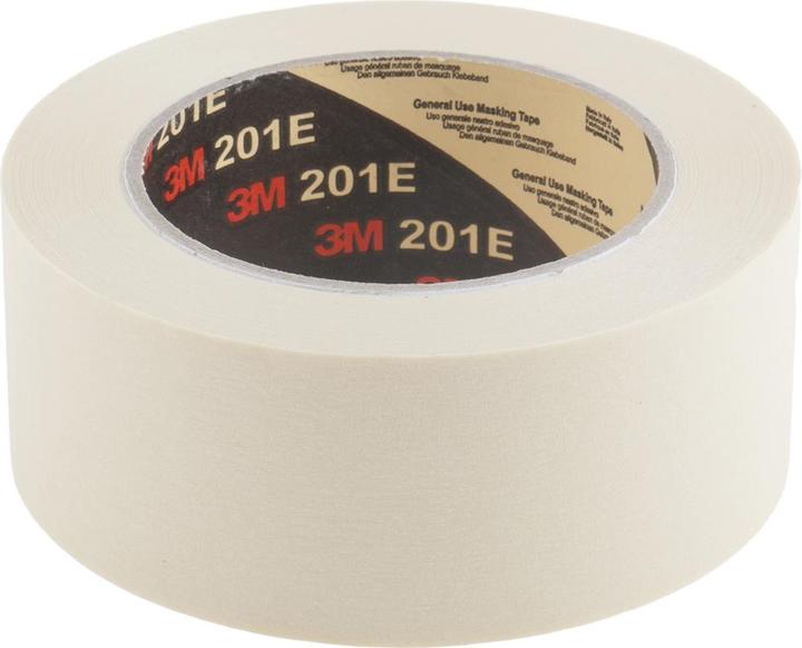 Image du produit 3M SCOTCH 201E ruban de masquage papier Beige caoutchouc, épaisseur 0.14mm, 48mm x 50m (48 mm)