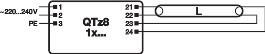 Image du produit Osram Ballast électronique QTz 8 1X36/220-240 (4008321863287)