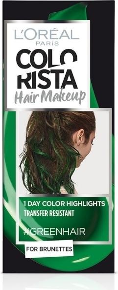 Produktbild L'Oréal Paris L'oreal Colorista Temporäre Haarfarbe #Greenhair 30ml