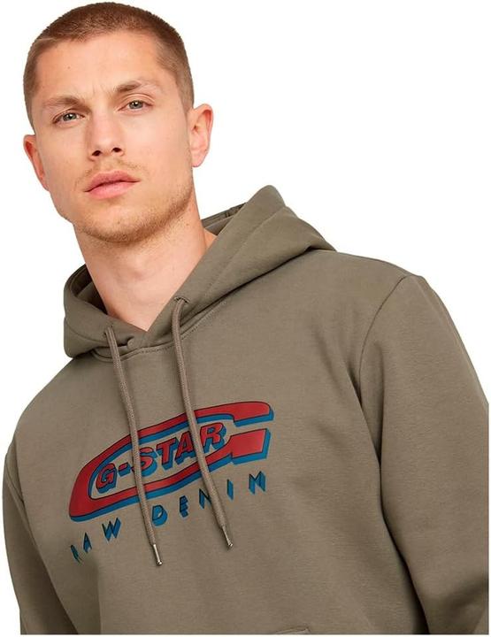 Image du produit G-Star Felpa con Cappuccio Logo Old Skool (XS)