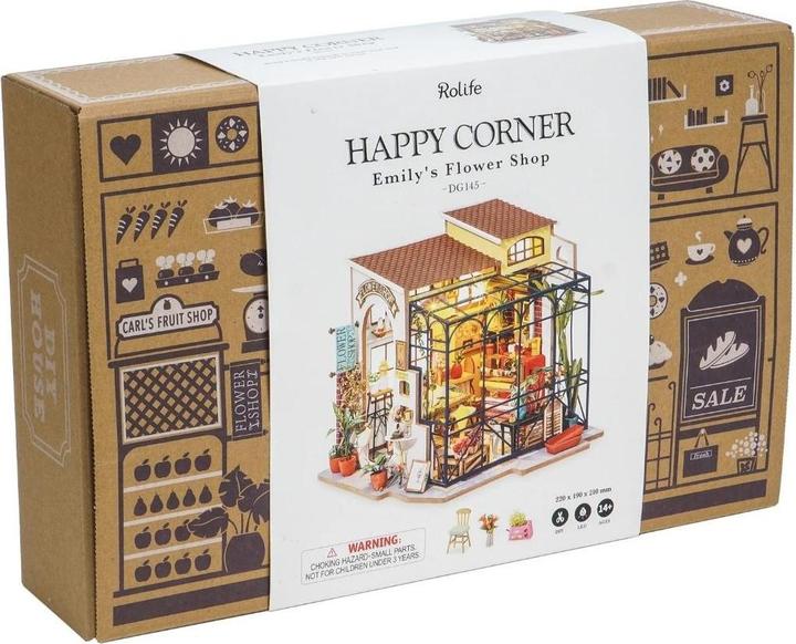Immagine prodotto Rolife Il negozio di fiori di Emily - Casa in miniatura