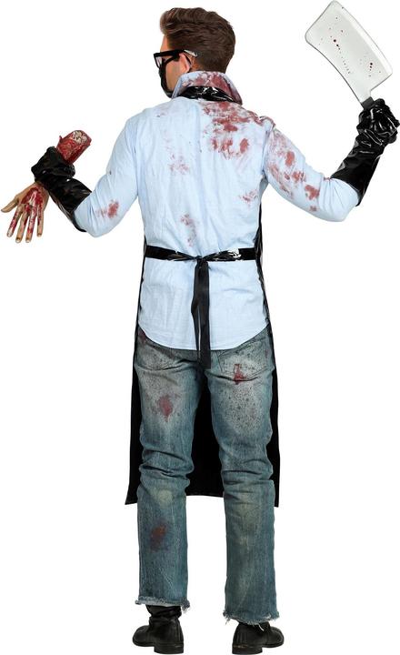 Produktbild Widmann HORROR FLEISCHER (Schürze, Handschuhe, Mundschutz), L/XL (XL)