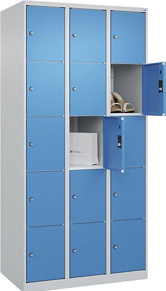 Light blue RAL 5012, Light grey RAL 7035