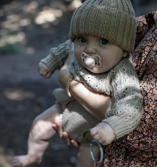 Actual product image Bibs Supreme Oak Silicone