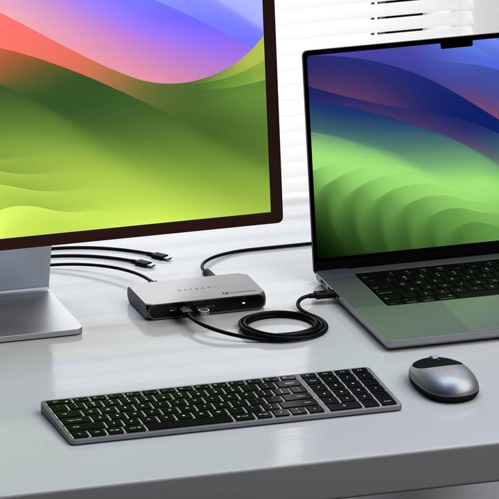 Produktbild Satechi ST-HT4SHM-EU (Thunderbolt, 4 Ports)