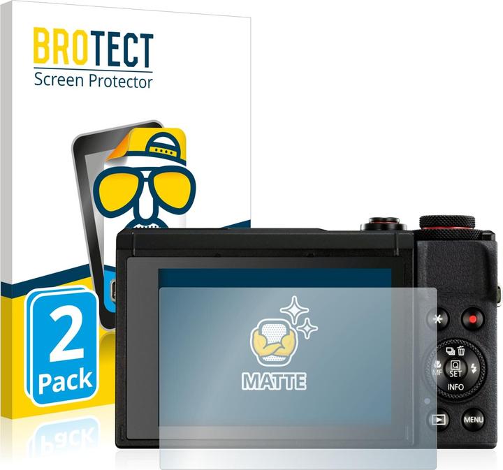 Produktbild BROTECT Entspiegelungs-Schutzfolie Displayschutz Matt (Displayschutz, PowerShot G7 X Mark III)