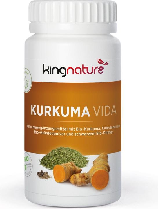 Produktbild Kingnature Kurkuma Vida (72 Stück, Kapseln, 82 g)