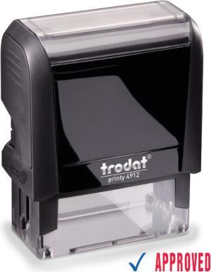 Actual product image Trodat Approved 4912APPRO 47x18mm