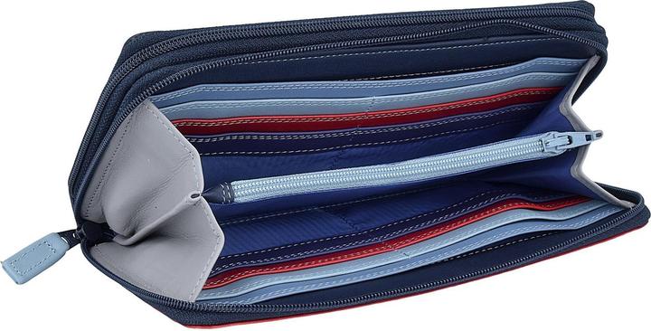 Actual product image Mywalit Large Double Zip Around Purse Wallet Leather 18 cm