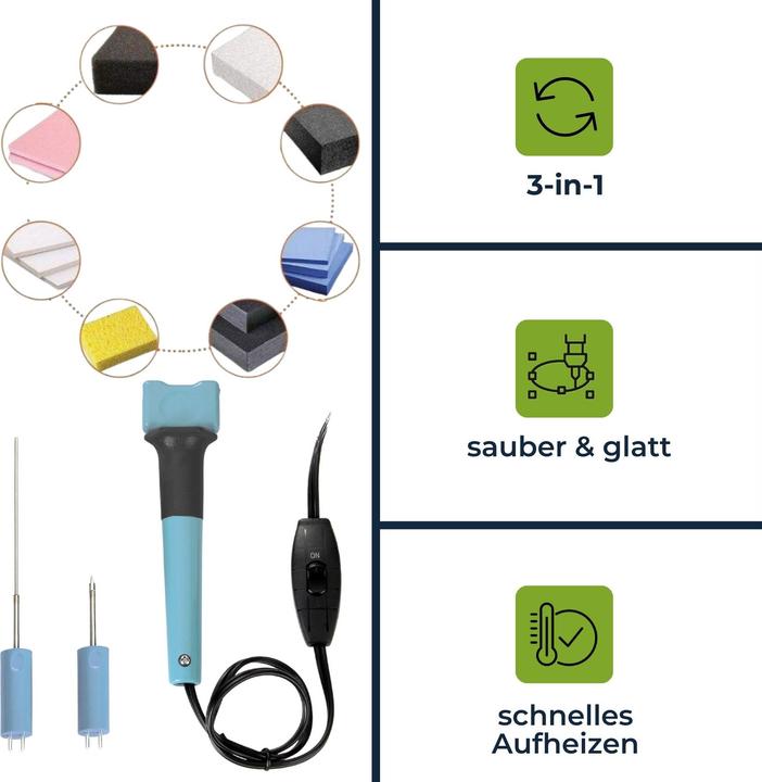 Image du produit Velleman Appareil de coupe à fil chaud 3 en 1 8 W