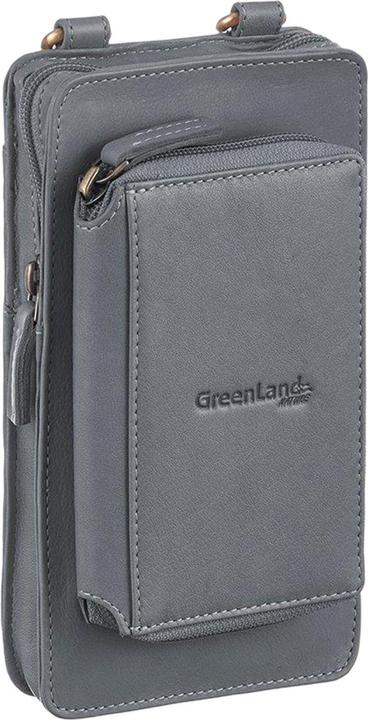 Image du produit Greenland Nature Nature Soft Handy Bag Porte-monnaie en cuir 11 cm