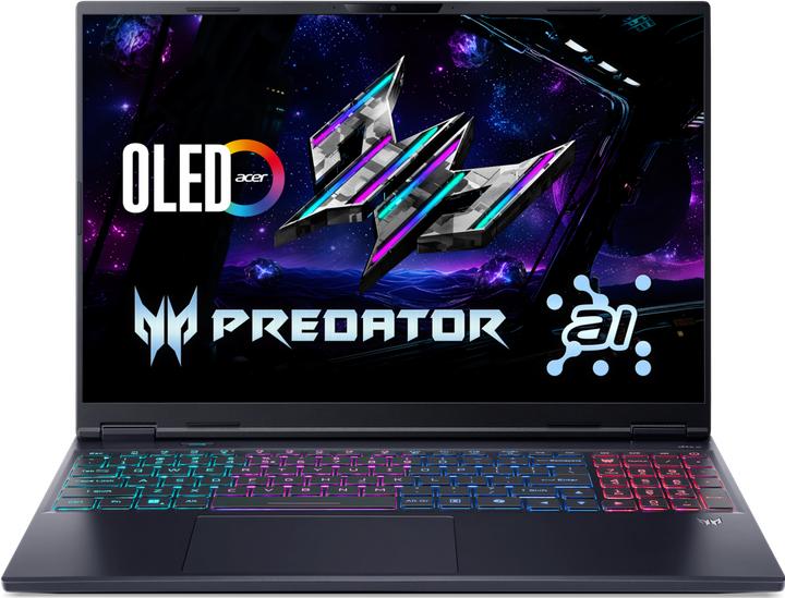 Acer Predator Helios Neo 16S AI OLED RTX 5060 (16", 1000 GB, 64 GB, CH, Intel Core Ultra 9 275HX)