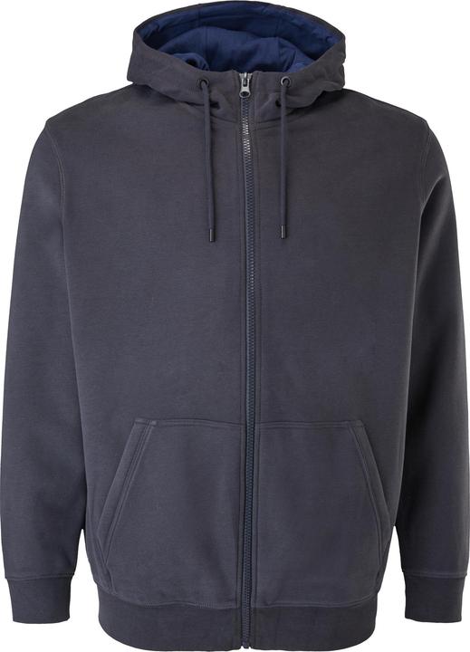 Produktbild s.Oliver Sweatshirt Jacke Sweatjacke mit Kapuze (3XL)
