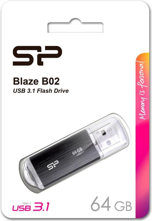 Image du produit Silicon Power Blaze B02 (64 Go, USB-A)