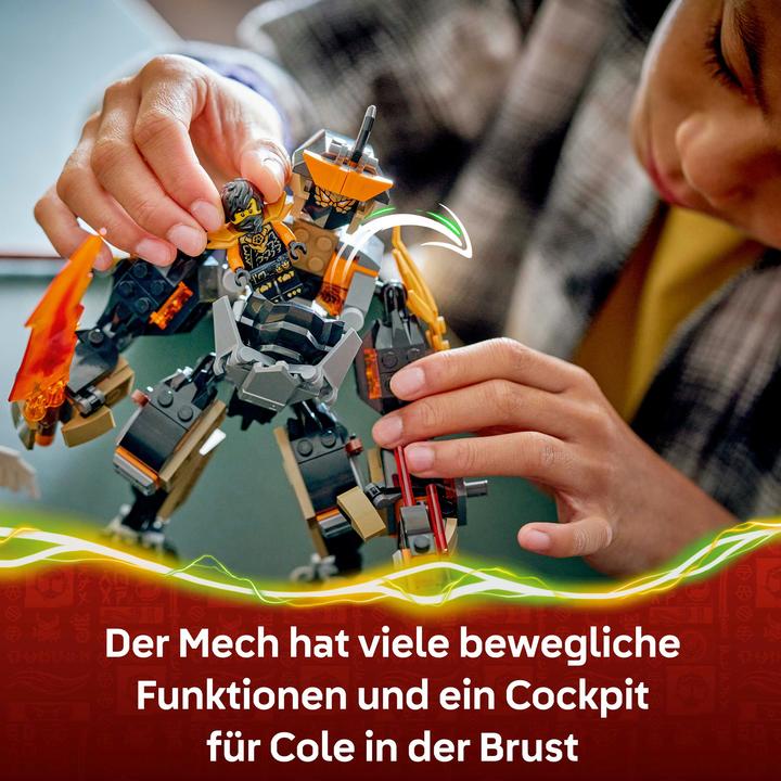 Produktbild LEGO Coles Action-Mech und Drachen-Zane (71854, LEGO Ninjago)