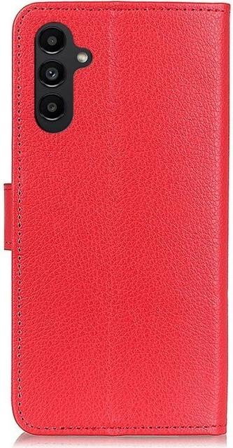 Actual product image MU Classic Litchi Leather Bookcover Series (Samsung Galaxy A14 5G, Samsung Galaxy A14)
