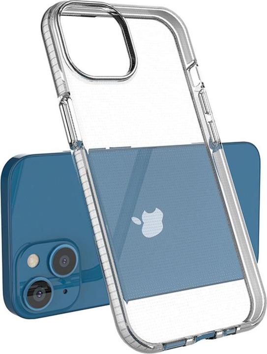 Image du produit Hurtel Spring Case Case pour iPhone 14 étui en silicone avec un cadre noir (Apple iPhone 14)