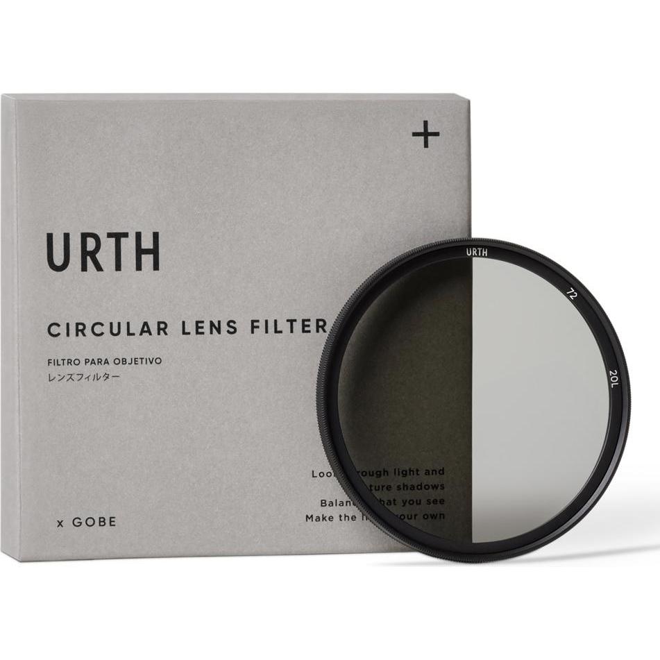 Urth 72mm Circular Polarizing (CPL) Objektivfilter (Plus+) (Polarisationsfilter), Objektivfilter