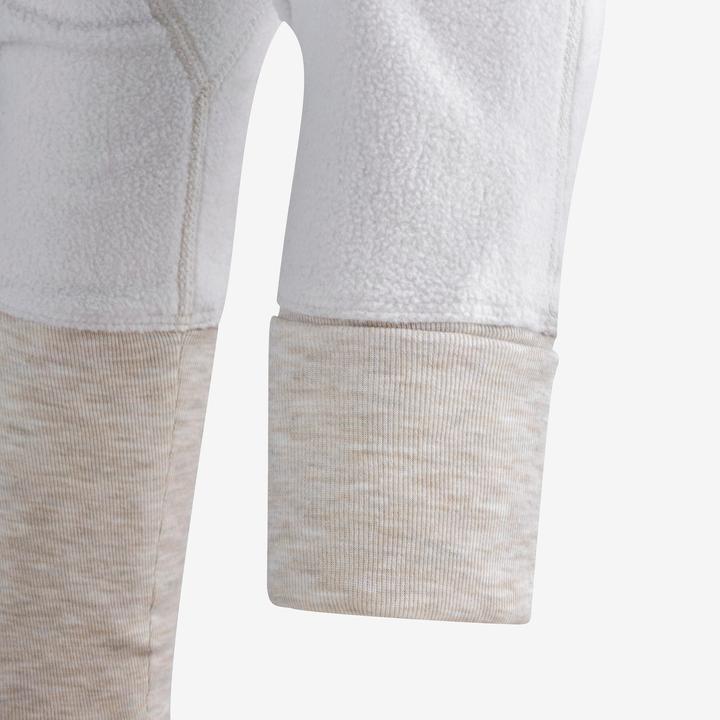 Image du produit Wedze Combinaison de ski bébé polaire - Midwarm 500 gris