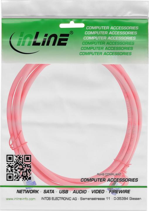 Produktbild InLine Patchkabel Slim (S/FTP, CAT6a, 15 m)