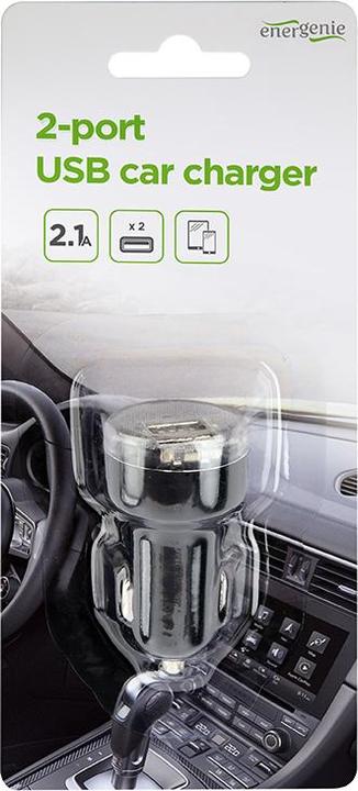 Produktbild Gembird USB-Autoladegerät 2-Port /2.