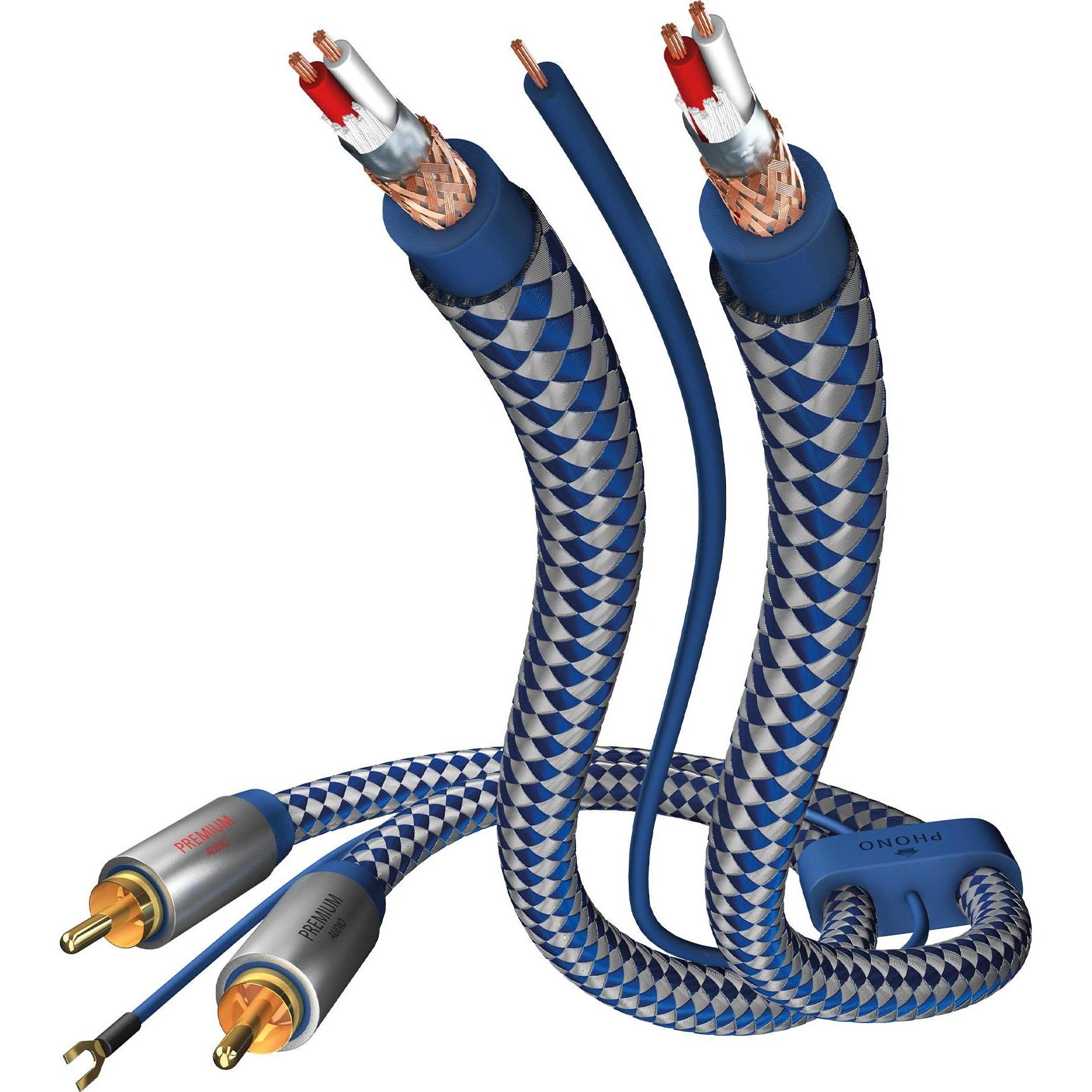 Inakustik Cinch – Cinch (0.75 m, Cinch), Audio Kabel