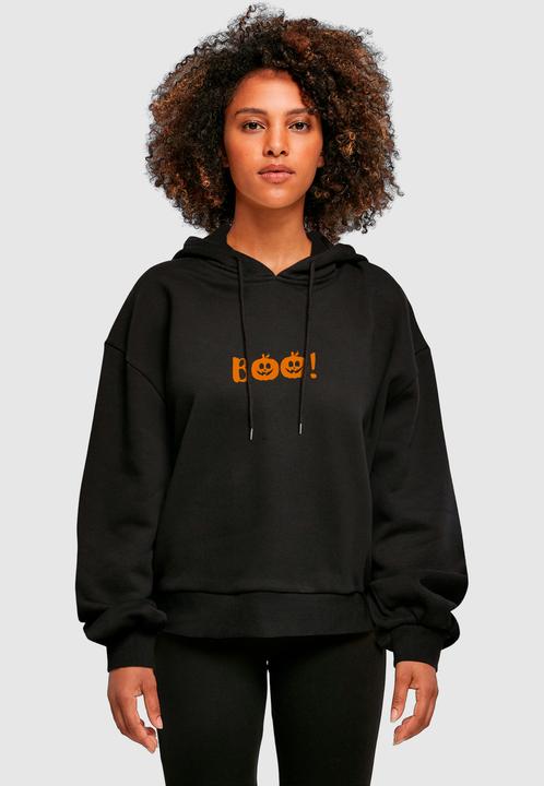 Produktbild Merchcode Ladies Halloween - Boo Pumpkin Hoody - 175667 (XS)