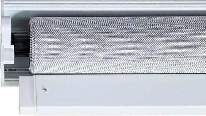 Produktbild Mendler Alu Pergola HWC-L41 mit 3x Seitenwand, Lamellen-Pavillon, stabiles 8cm-Metall-Gestell 3x3,7m – weiss (306 cm, 368 cm)