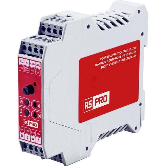 RS PRO, Motore elettrico, Gleichstrommotorsteuerung, 1-phasig, Drehza