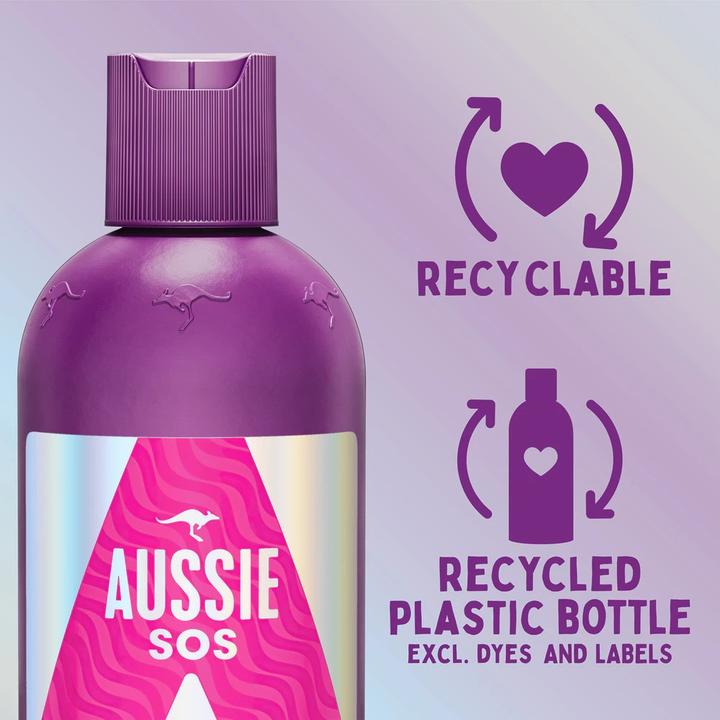 Produktbild Aussie Sos Repair Revive Shampoo 300ml (Flüssiges Shampoo, 300 ml)