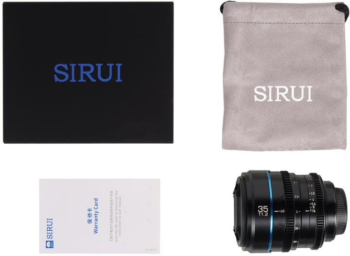 Produktbild Sirui 35mm T1.2 (Canon RF, APS-C / DX)