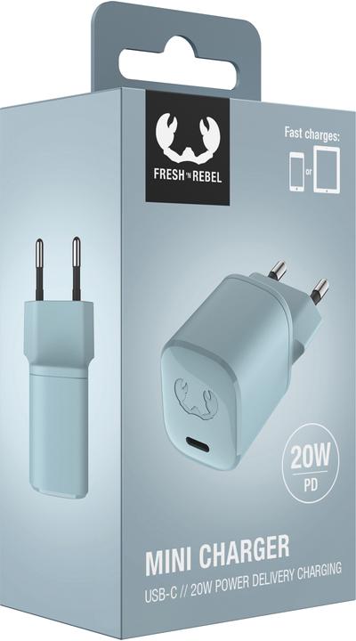 Image du produit Fresh'N Rebel Mini Chargeur USB C (20 W, 1 portion)