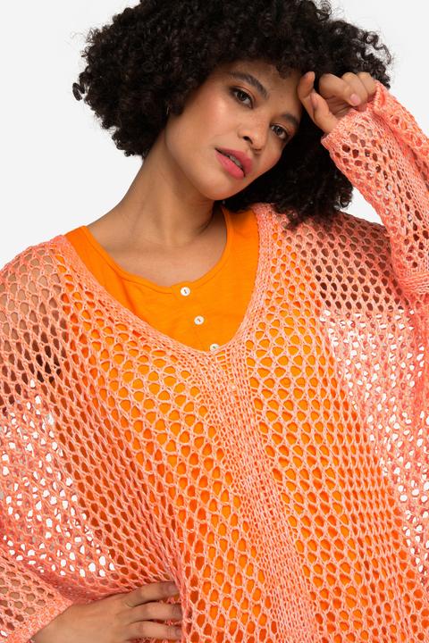 Produktbild Angel of Style Pullover, oversized, Häkeloptik, Langarm (50)