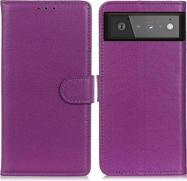 Produktbild MU Classic Litchi Leder Bookcover Series (Google Pixel 6)