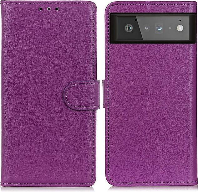 Produktbild MU Classic Litchi Leder Bookcover Series (Google Pixel 6)