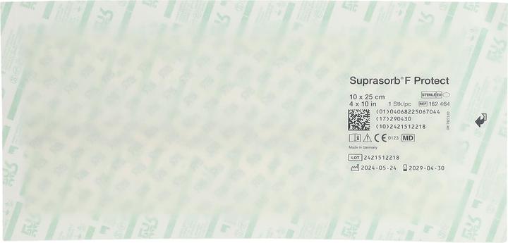 Produktbild Suprasorb F Protect 10x25cm steril 10 Stk (10 x)